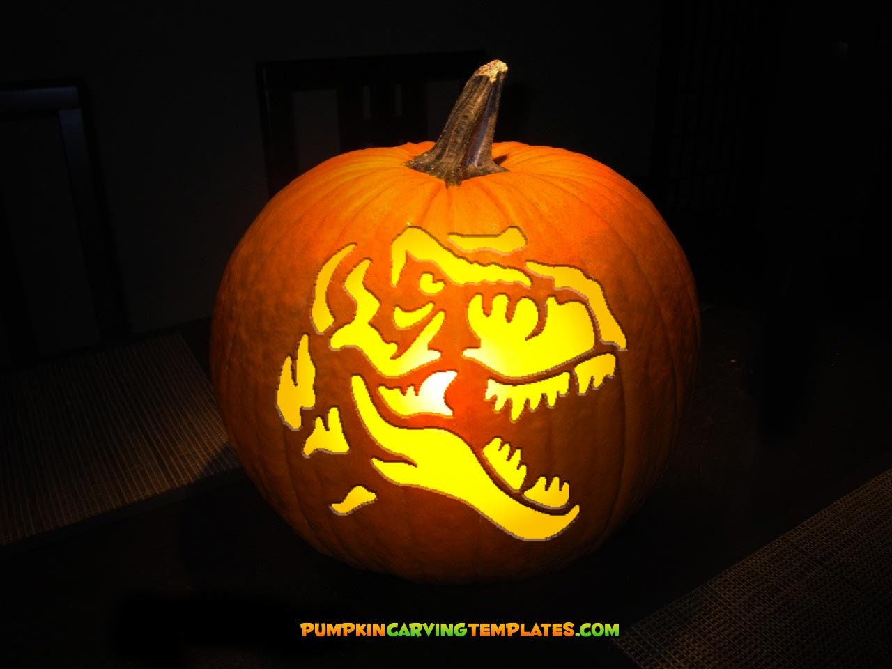 Dinosaur Pumpkin - Etsy