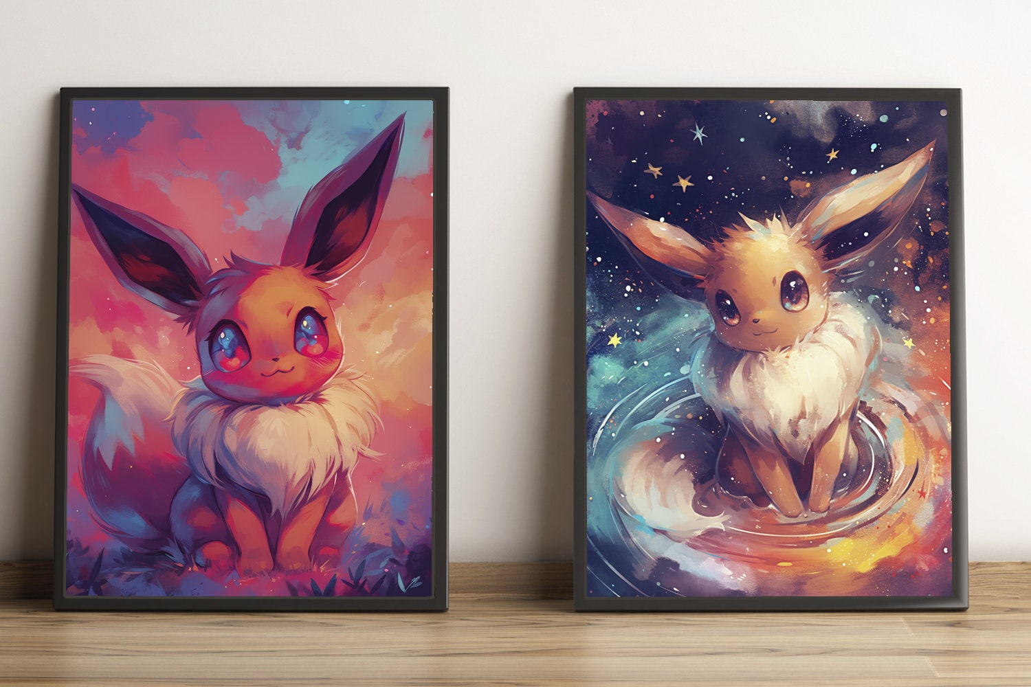 Printable Eevee Poster, Eevee Pokemon Digital Print, Pokemon Party ...