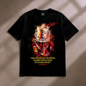 Sebastian Vettel T Shirt Oversized F1 Legend Design Unisex Racing Tee Red Bull Ferrari Era Tribute
