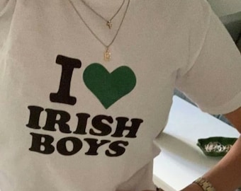 I Love Irish Boys Short Sleeve Tee