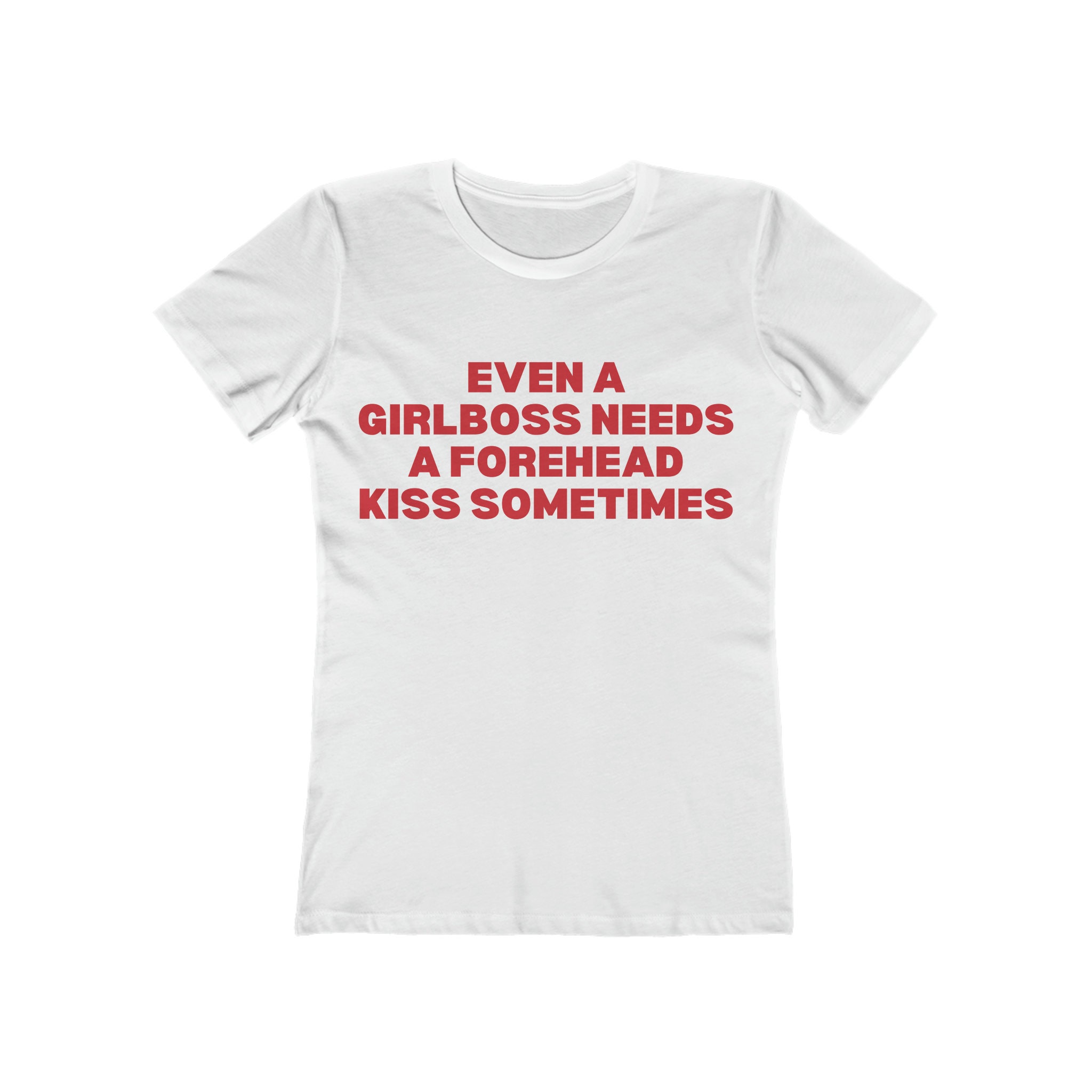 Even A Girlboss Needs a Forehead Kiss Sometimes Baby Tee - Etsy