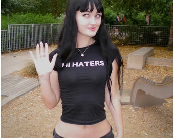 Hi Hater, Bye Hater Iconic Sarcastic Baby Tee