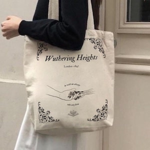 Wuthering Höhen, was auch immer unsere Seelen bestehen Tragetasche gemacht