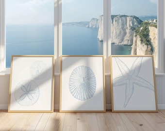 Beach Printable Wall Art Collection of 3