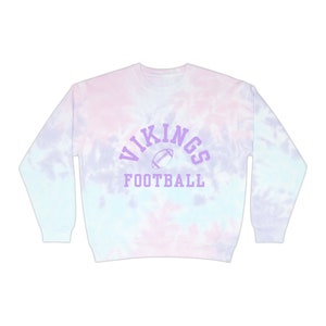 Minnesota Vikings Sweatshirt - Football Shirt - Minnesota Football Women&#39;s Crewneck
