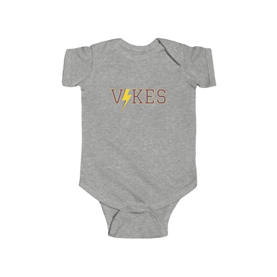 Minnesota Vikings Onesie Minnesota Football Infant Fine Jersey