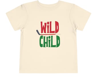 Wild Child Toddler T-shirt - Minnesota Wild Shirt - Hockey - Minnesota Kids Shirt