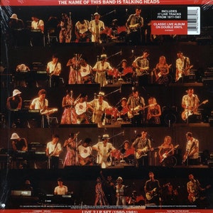 Talking Heads - The Name Of This Band Is Talking Heads Vinyl