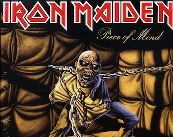 Vintage Iron Maiden Piece of Mind LP Record Vinyl Album VG 1983 - Etsy