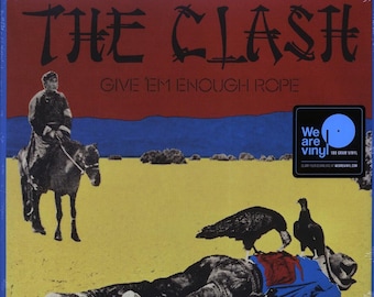 Vintage '78 the CLASH Give 'em Enough Rope Vinyl Record Album Punk