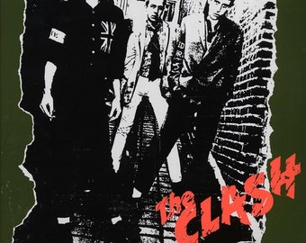 Vintage the Clash Self Titled First Album Vinyl Record LP 1977