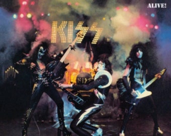 Kiss-alive-lp-record-double Vinyl-album- NBLP-7020 - Etsy