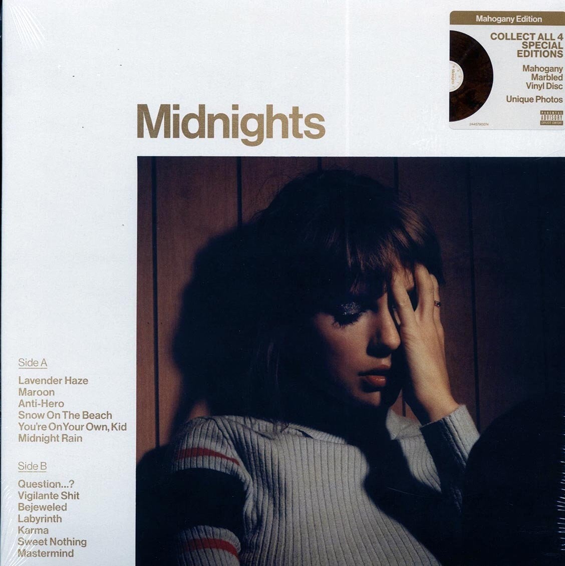 Midnights Mahogany Edition レコード Midnights: Mahogany Edition Vinyl – Taylor Swift Official Store