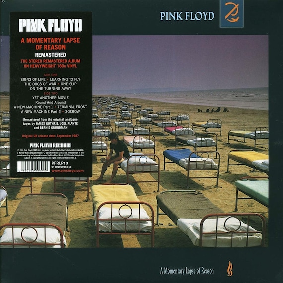 LP 帯付 Pink Floyd MOMENTARY LAPSE リイッシュ Pink Floyd - A Momentary Lapse of Reason Vinyl - Etsy