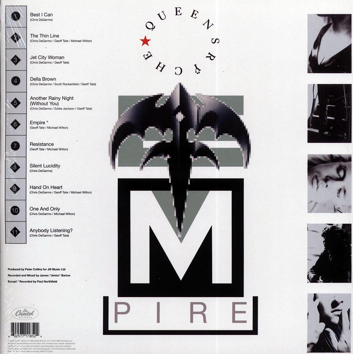 米2LP Queensryche Empire (Red Audiophile Vinyl) FRM85069REDVINY Friday Music, Univer 未開封 /00660 米2LP Queensryche Empire (Red Audiophile Vinyl