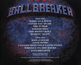AC/DC - Ballbreaker Vinyl - Etsy