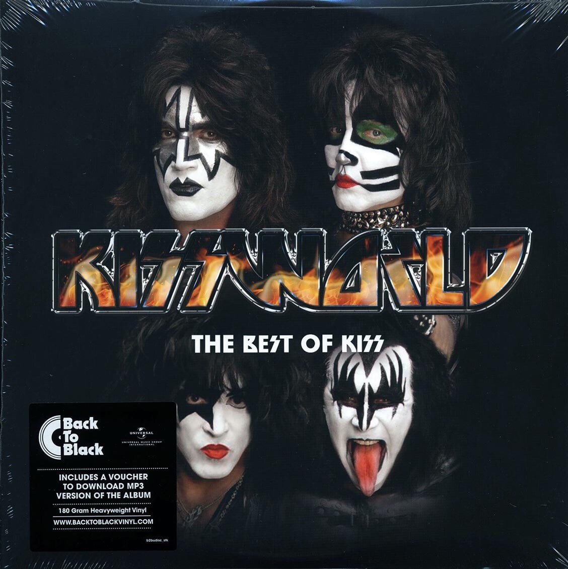 Kiss - Kissworld - The Best Of Kiss - CD Framed Album Art