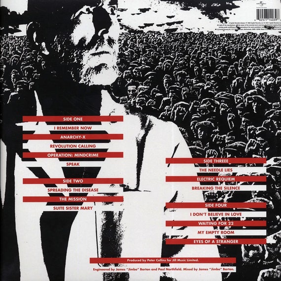 Queensryche - Operation: Mindcrime Vinyl - Etsy
