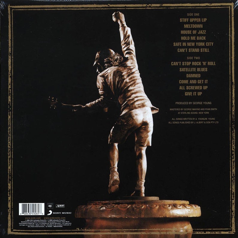 AC/DC - Stiff Upper Lip Vinyl - Etsy