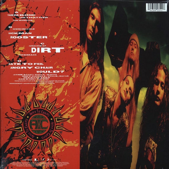 Alice in Chains アリス・イン・チェインズ DIRT ギターピック Alice in Chains - Dirt Vinyl - Etsy