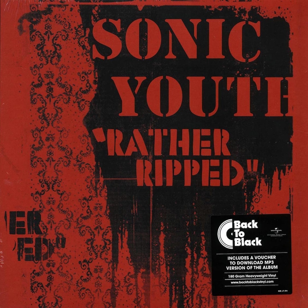 Sonic Youth - Rather Ripped Vinyl - Etsy