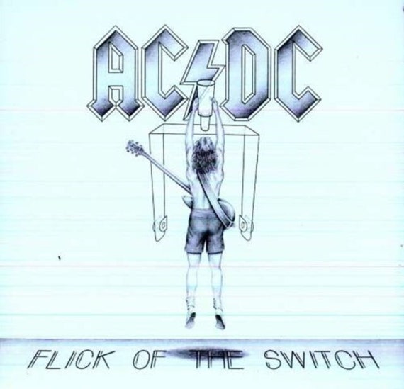 AC/DC - Flick of the Switch Vinyl - Etsy
