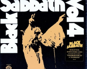 OZZY OSBOURNE -black Sabbath Signed Lp Volume 4 Nems Press