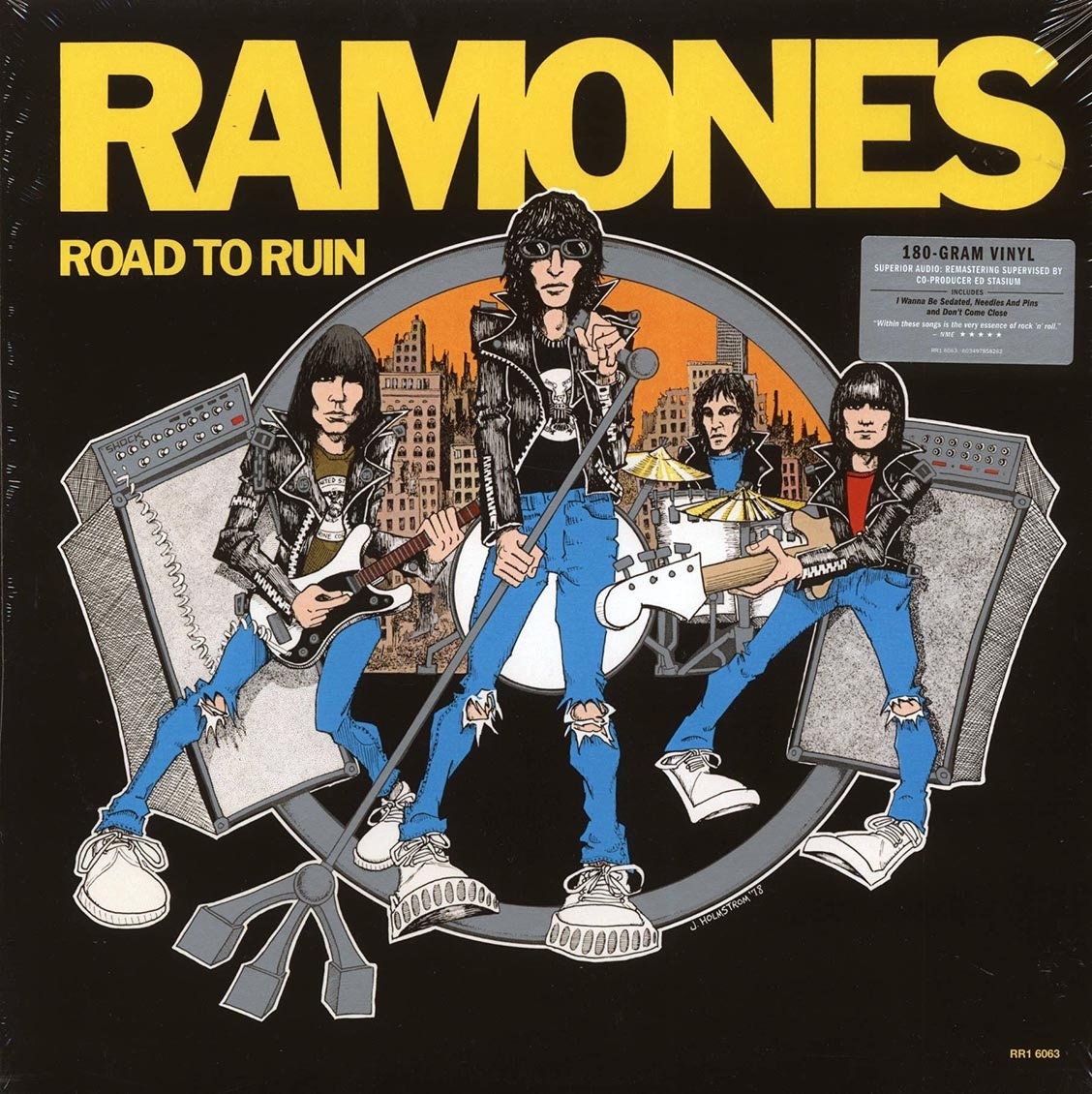 RAMONES レコード　極美品 The Ramones - Road to Ruin Vinyl - Etsy