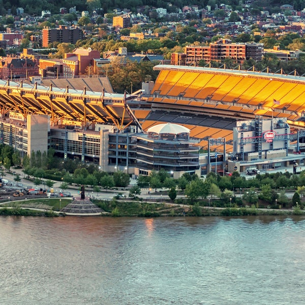 Heinz Field- Pittsburgh Steelers- NFL- Pittsburgh PA- Skyline- Landscape- Pittsburgh Arenas- Pittsburgh Photos- Pittsburgh Gifts