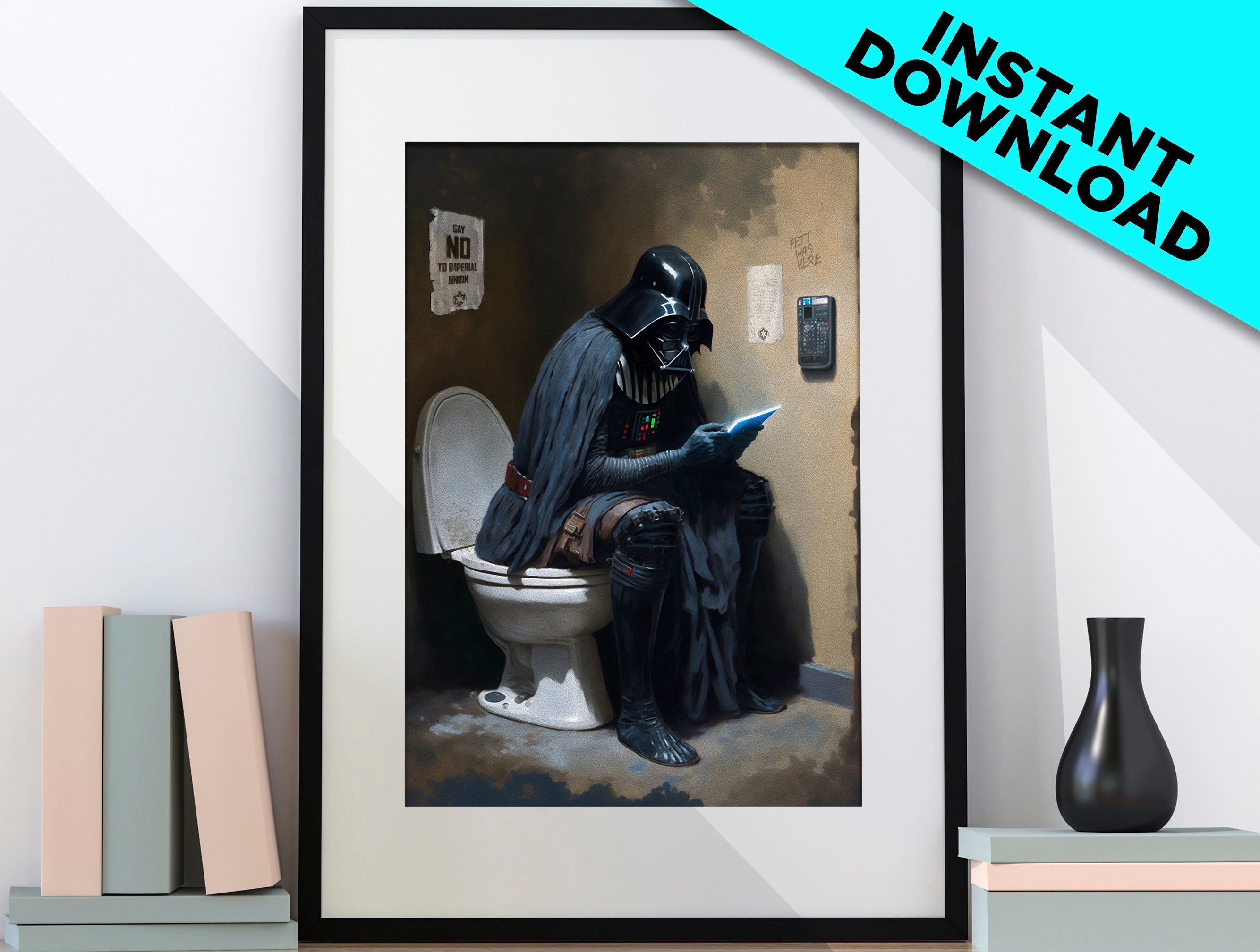 Darth Vader Wall - Art Etsy