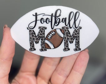 Bogg Bag Charms, Sports Mama + Leopard, 3 Inch Charms, Baseball, Softball, Football, Soccer, Dance, Volleyball, Basketball