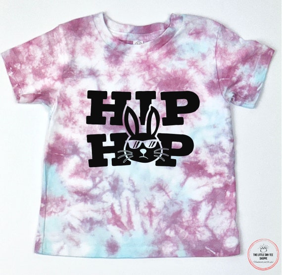 Tie Dye hip Hop Bunny T-shirts for Youth, Toddlers and Onesies for Babies,  Trendy Easter Shirt, Cool Easter Outfit for Kids, Cool Bunny - Etsy