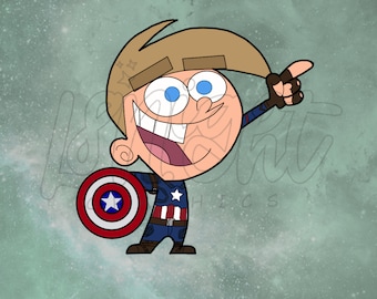 Fairly Odd Cap Matte Sticker