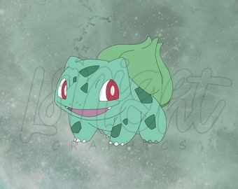 Bulbasaur Matte Sticker