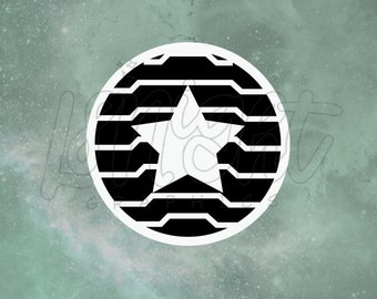Winter Soldier Logo Matte Sticker