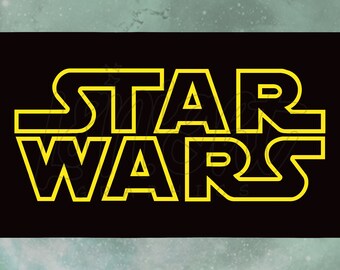 Star Wars Logo Matte Sticker