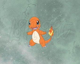 Charmander Matte Sticker