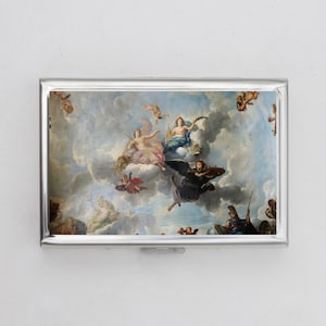 Angelic Zigarettenetui ODER Kartenhalter - Angelic Artwork, Valentin, Renaissance, Metall Geldbörse, Gelenktasche, Polaroid Bild Hülle