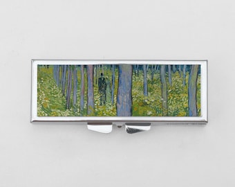 Art Rectangle Pill Box -  Floral Art Gift, Gifts, Trinket Box, Pill Case, Pill Holder, Travel Size, Small Box, Gifts Under 15, Bridesmaids