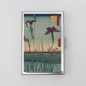 Japanisches Kunstwerk Zigarettenetui ODER Kartenhalter - Washi, Kunstwerk im asiatischen Stil, Zen-Stil, Zigarettenetui, Visitenkarte, Geld, Geburtstagsgeschenk