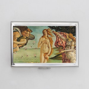 Geburt der Venus Zigarettenetui ODER Kartenhalter - Bottecelli, Renaissance, griechische Mythologie, Zigarettenetui, Visitenkarte, Ausweishalter, Geschenk