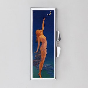 Reaching for the Moon Pill Box - Edward Mason Eggleston, CottageCore, Dark Academia, Trinket Box, Pill Case, Pill Holder, Travel Size