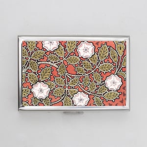 Jugendstil Zigarettenetui, Kartenhalter Edwardismus, Brautjungfer, Hochzeitsgeschenk, Zigarettenetui, Visitenkarte, Geschenk, Geburtstag