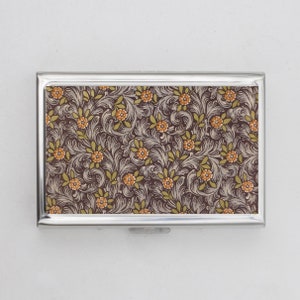 Jugendstil Zigarettenetui, Kartenhalter Edwardismus, Brautjungfer, Hochzeitsgeschenk, Zigarettenetui, Visitenkarte, Geschenk, Geburtstag