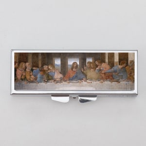 Portapillole dell'Ultima Cena - Leonardo da Vinci, Arte, Gesù, Discepoli, Cattolico, Ortodosso, Portagioie, Portapillole, Portapillole, Formato da viaggio