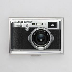 Vintage Kamera Zigarettenetui ODER Kartenhalter - Polaroid Kamera, 25 mm Kamera, Art Vintage Kodak Werbung Film Vintage Kamera Poster,