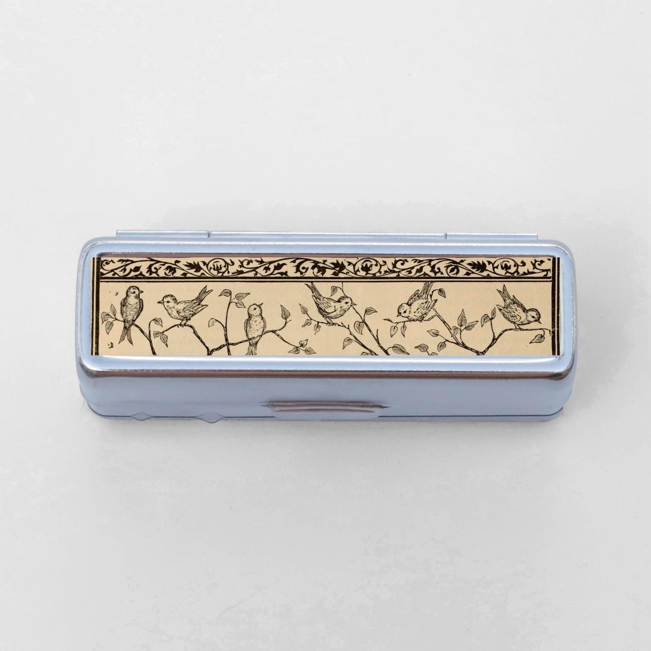 Silver lipstick case - Etsy 日本