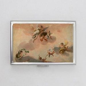 Alegoria de la Aurora Zigarettenetui ODER Kartenhalter - Angelic Artwork, Rom, Renaissance, Metall Geldbörse, Gelenktasche, Polaroid Bild Fall