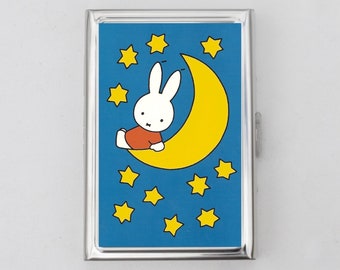 Miffy Cigarette Case OR Card Holder - Baby Animals, Baby Gifts, Baby Shower,Cigarette Case, Business Card, ID Holder, 21+ Birthday Gift