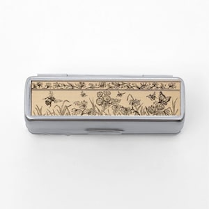 Silver lipstick case - Etsy 日本